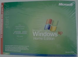 Windows XP Home Edition Installations Paket Neu Unbenutzt
