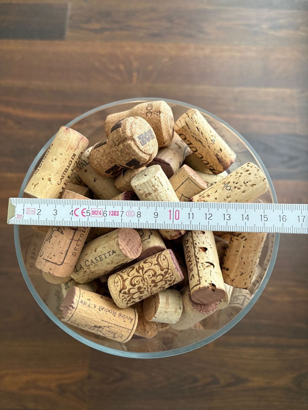 Apribottiglie & Tappi per chiusura: Naturkorken mit Glasvase – Usato da Root venduto da essafa 4