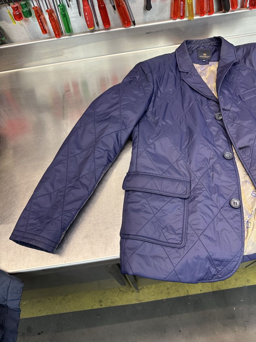 Hugo Boss Jacken: Steppjacke Hugo Boss Selection blau – Gebraucht aus Schwende von weesli 1