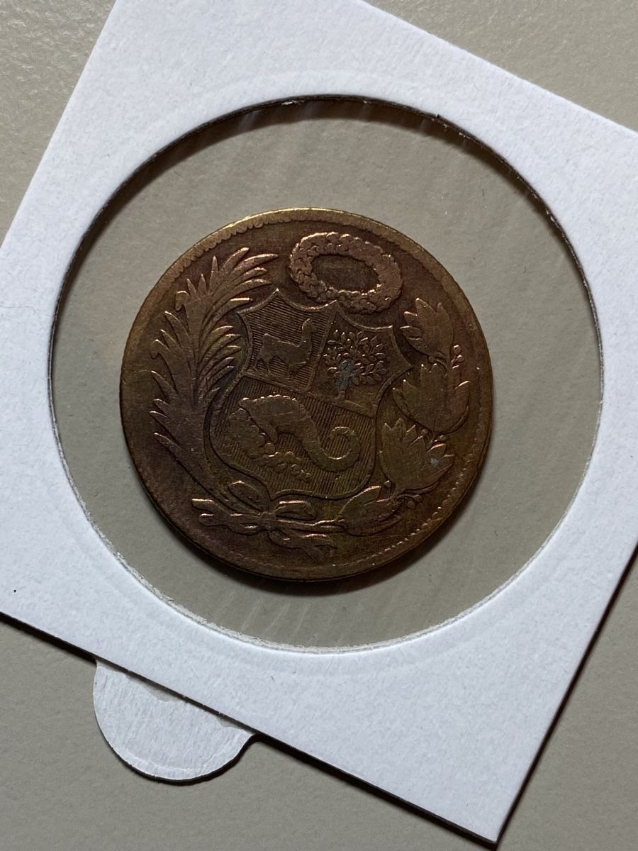 Alle Münzen: Pérou - 2 sols - 1942  – Gebraucht aus Payerne von Mike1682 1