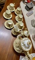Capodimonte Kaffeeservice, Italien, Vintage, 15 Teile