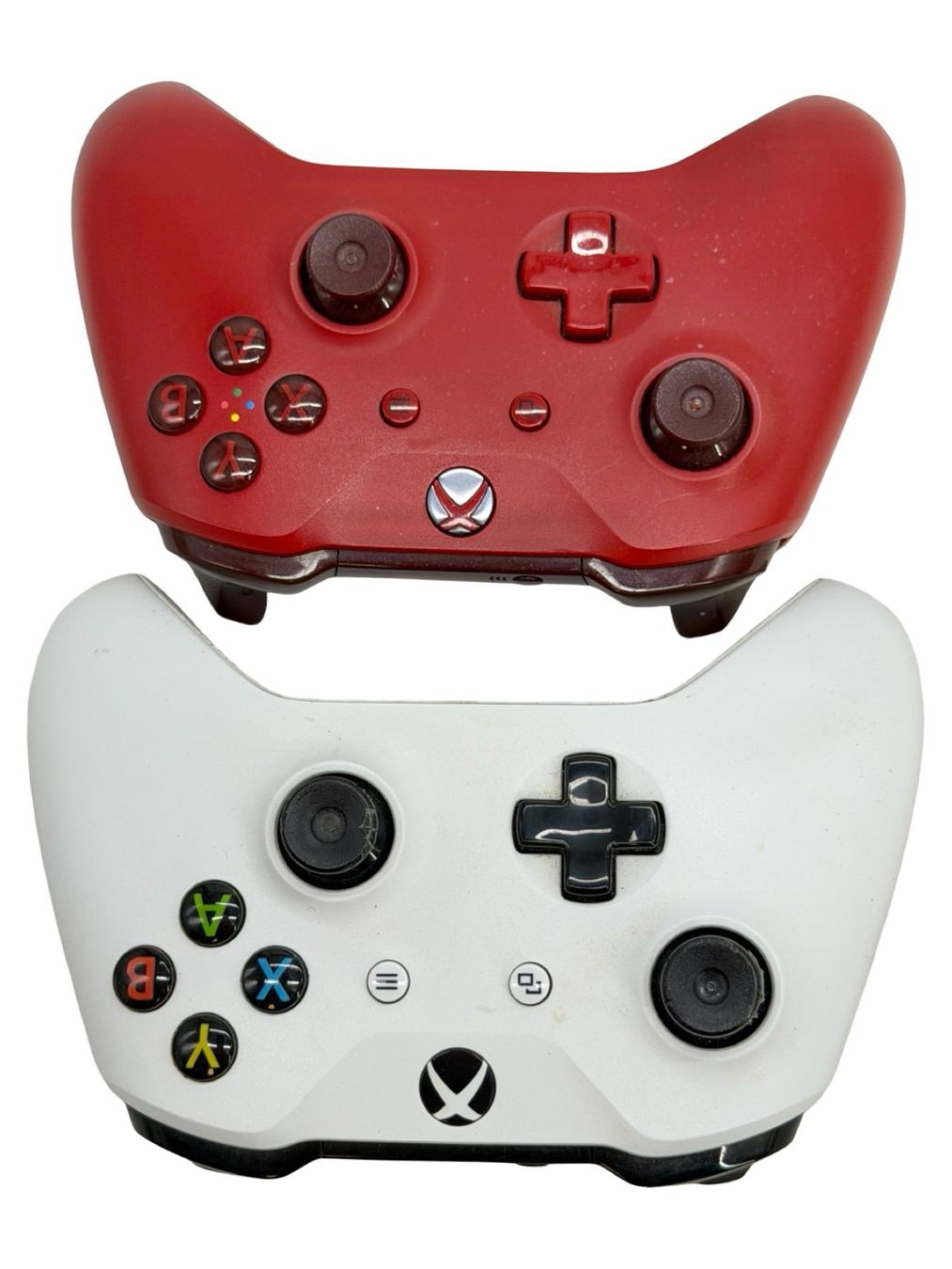Microsoft Controller: 2x Manettes Xbox One - Rouge et Blanche – Usato da Morges venduto da Novantica 5