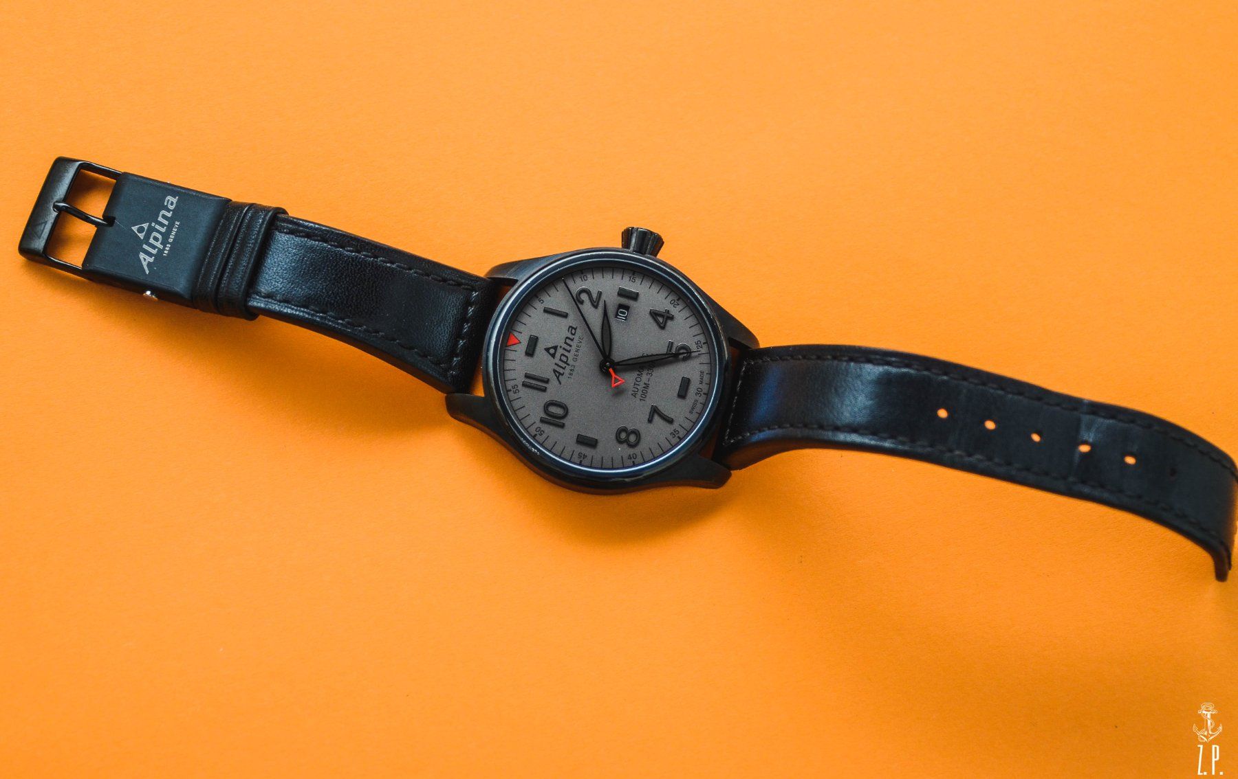 Alpina Orologi: ALPINA Automatic Pro Star Pilot Limited Edition All Black – Usato da Boswil venduto da ZPwatches 3