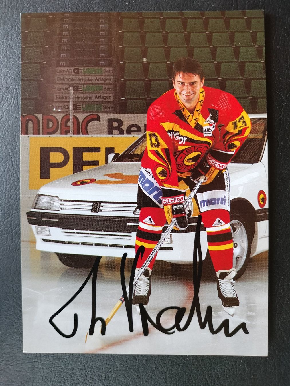 Autografi: SC Bern, SCB Autogrammkarte, Thomas Vrabec – Usato da Schwanden Sigrisw venduto da len_9yqg