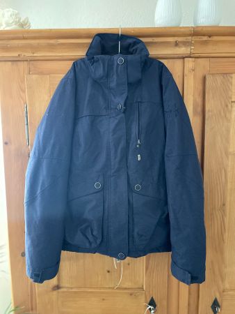 Ski- und Snowboardjacke dunkelblau Gr. 40