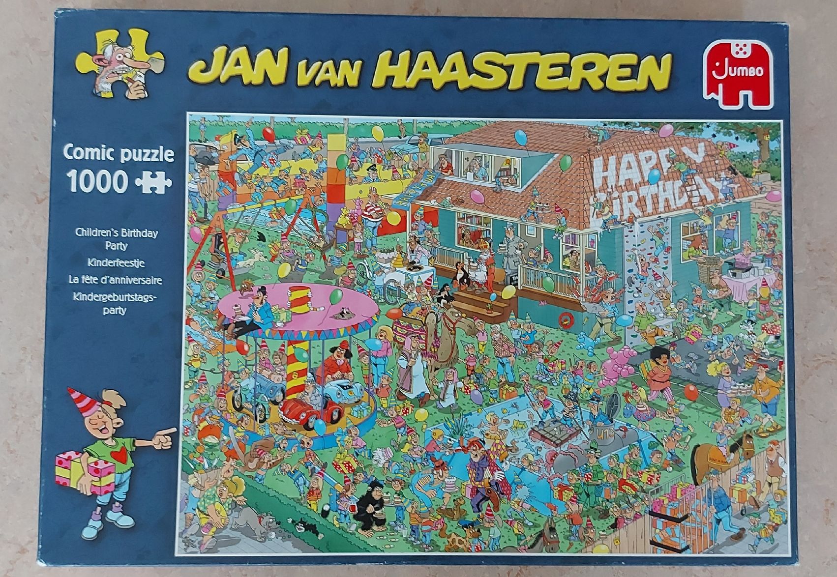 Puzzle: Jan van Haasteren Puzzle - Kindergeburtstagsparty – Usato da Neuhausen venduto da RebeccaH93