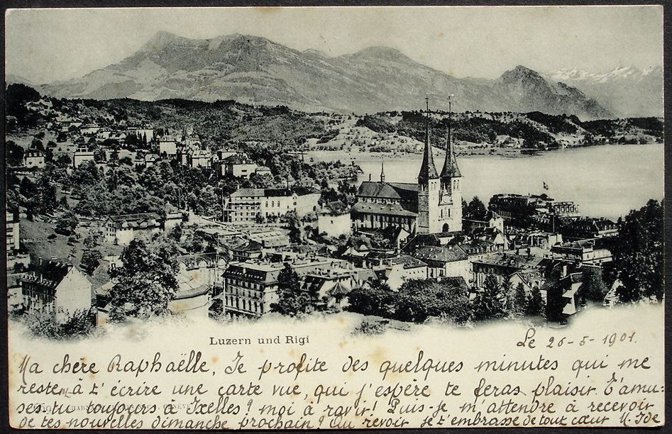Cartes postales: LUZERN und Rigi, Nr. 669 – D'occasion à Jona par philajona