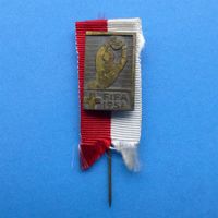 Rarität - Anstecknadel Fussball Weltmeisterschaft 1954