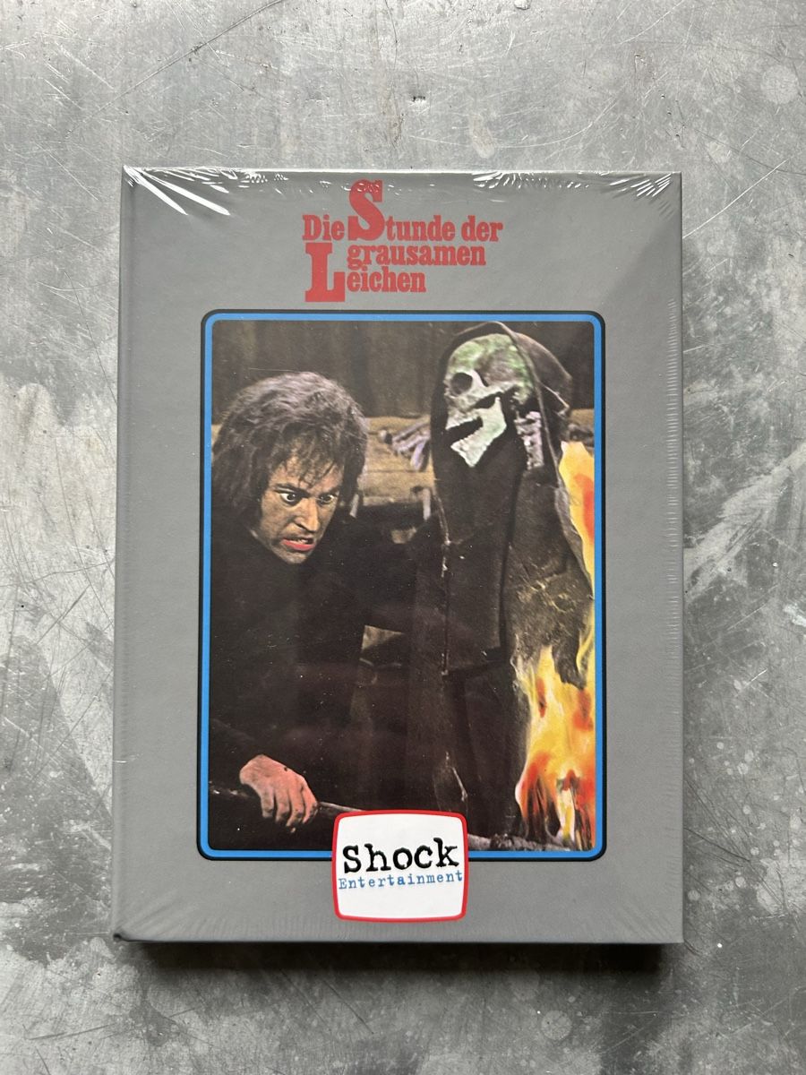Tutti i DVDs: Die Stunde Der Grausamen Leichen - Shock Mediabook OVP – Nuovo e nell'imballaggio originale da Winterthur venduto da lenolson