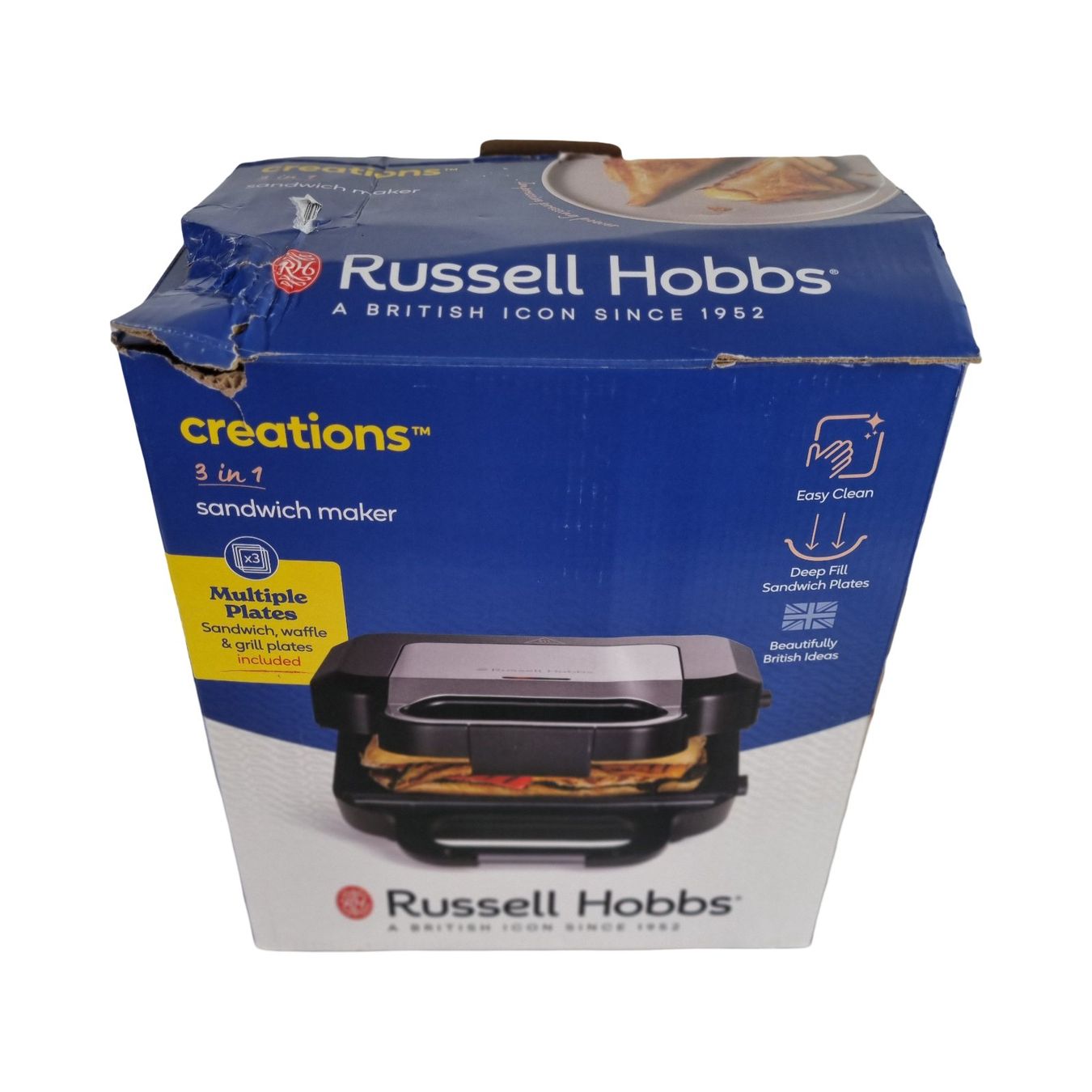 Russell Hobbs Küchengeräte: RUSSEL&HOBBS 3in1 Sandwichmaker – Neu (gemäss Beschreibung) aus Wangen b. Olten von Restwert_Wangen 3