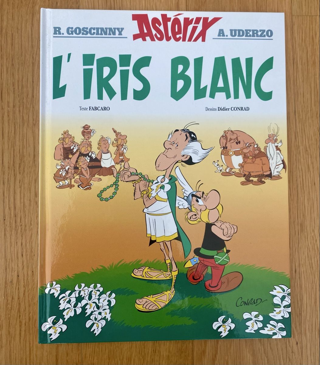 Fumetti: Astérix L'Iris Blanc Goscinny Uderzo BD – Usato da Lausanne venduto da Lyl-ch