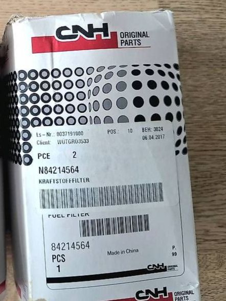 Case IH Trattori: Kraftstofffilter Case CNH N84214564 – Nuovo e nell'imballaggio originale da Biglen venduto da AAA-DING-DONG 2