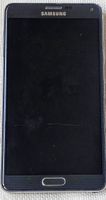 Téléphone portable Samsung Note 4 noir d'occasion.