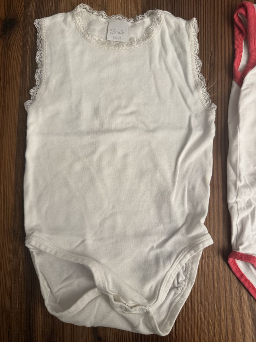 Biancheria intima: 3er Set Bodies Gr. 86/92, Sommer! – Usato da Rüschlikon venduto da ebi10 1