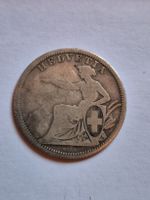 1 Franken 1860 sitzende Helvetia - RAR