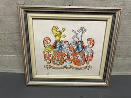 Quadro stemmi Canonica-Angst