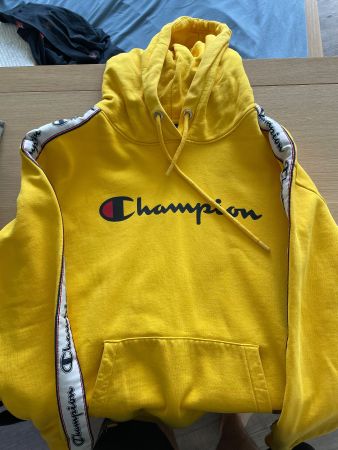 Champion Hoodie Gelb, Top Zustand, Gr. S