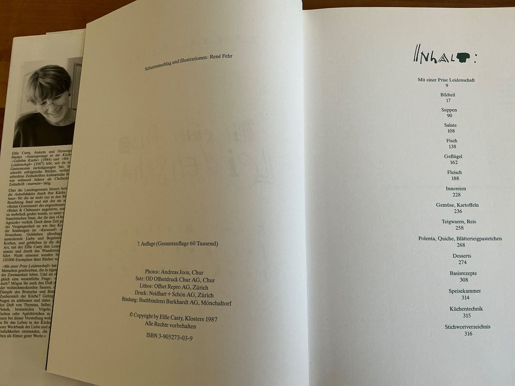 Libri: Mit einer Prise Leidenschafft Elfie Casty – Usato da Kirchenthurnen venduto da Gluecksbrief 2