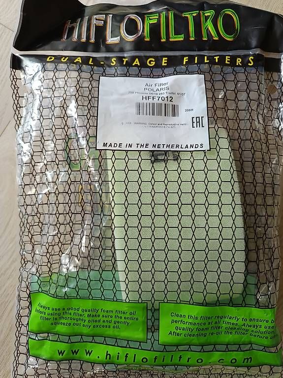 Ventilazione: Luftfilter "Hiflo Filtro" POLARIS – Nuovo e nell'imballaggio originale da Brütten venduto da engiadinaa 2