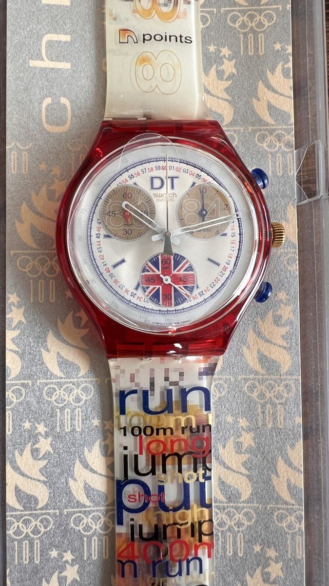 Swatch Uhren: Swatch Uhr Atlanta 1996 originalverpackt – Neu und originalverpackt aus Obernau von HansLohmann 2