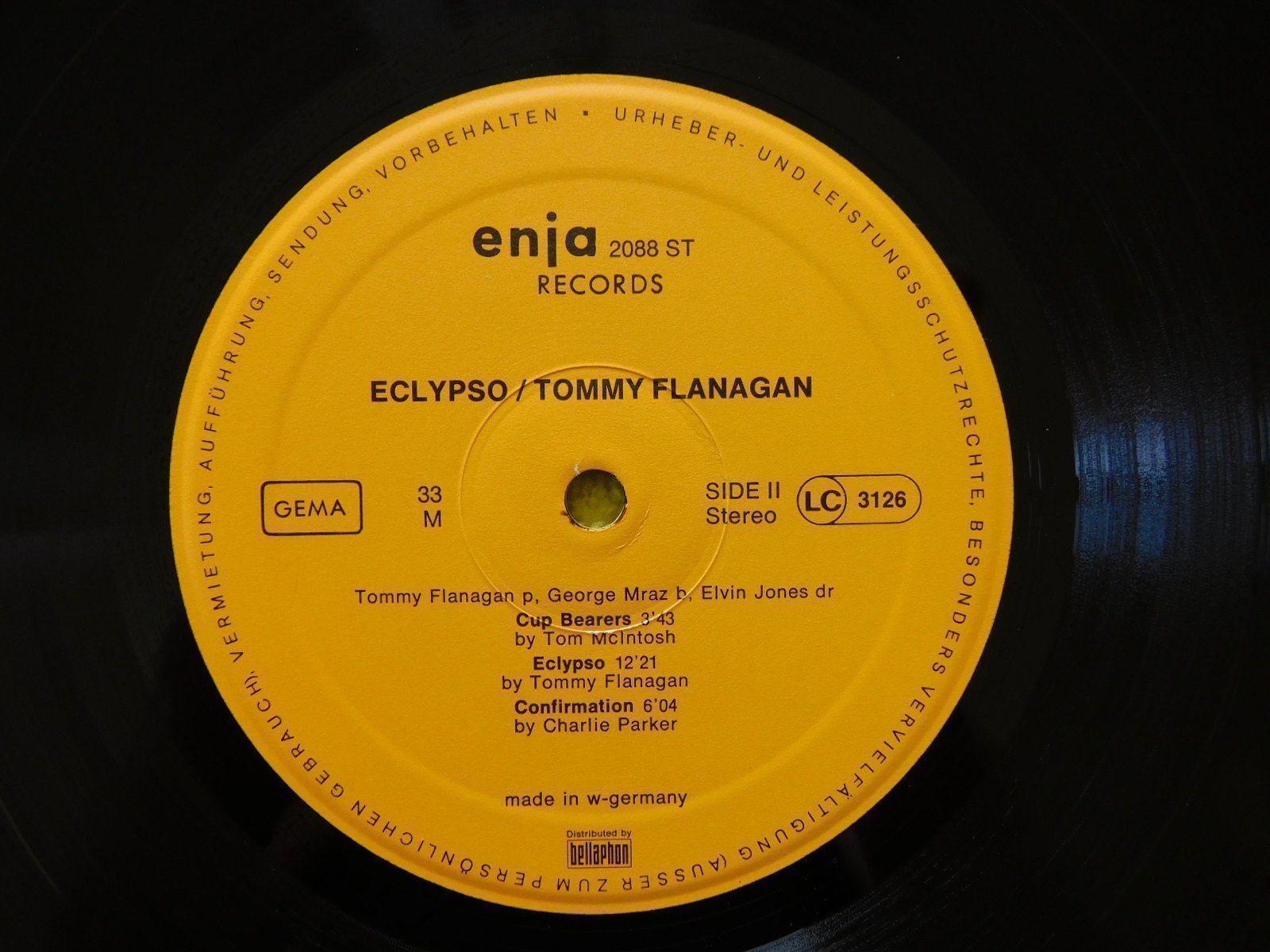 Dischi in vinile: Tommy Flanagan Trio - ECLYPSO – Usato da Emmenbrücke venduto da Dickens 3