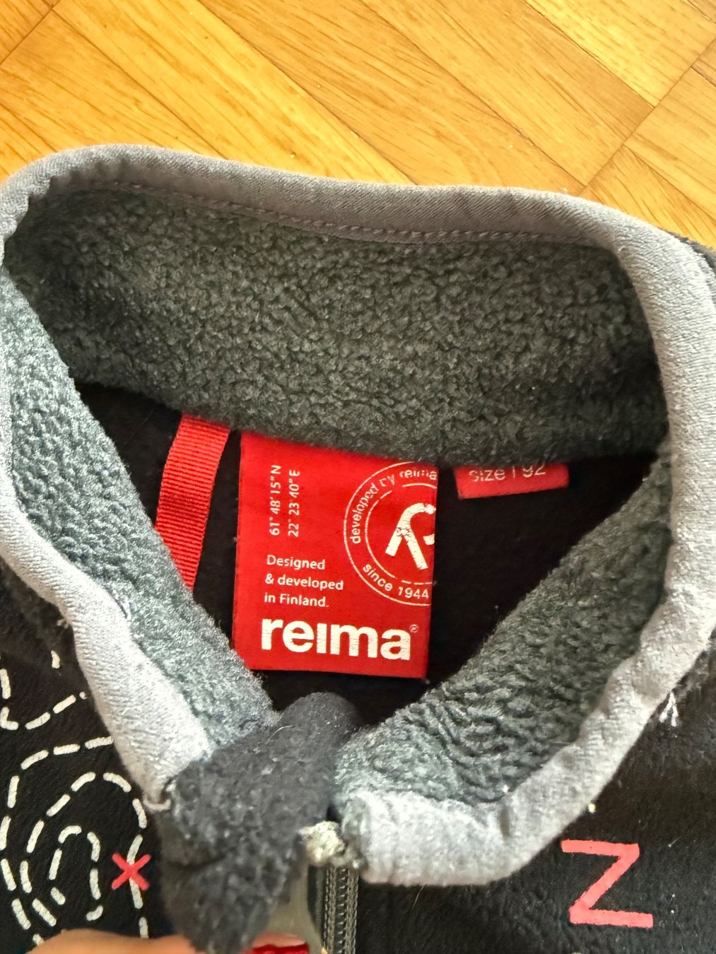 Giacche & Cappotti: Reima Fliessjacke schwarz Gr 92 – Usato da Richterswil venduto da Eunoia85 2