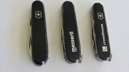 3 Victorinox Taschenmesser schwarz * Neu * Konvolut