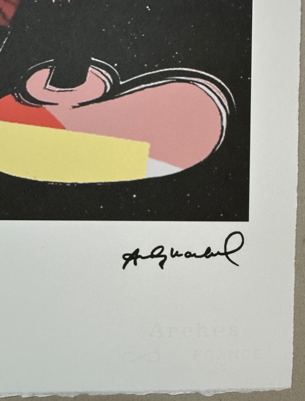 Poster & Bilder: Andy Warhol: Mickey Mouse, POP Art 24/100 – Neu (gemäss Beschreibung) aus Meilen von Smgdesign 2