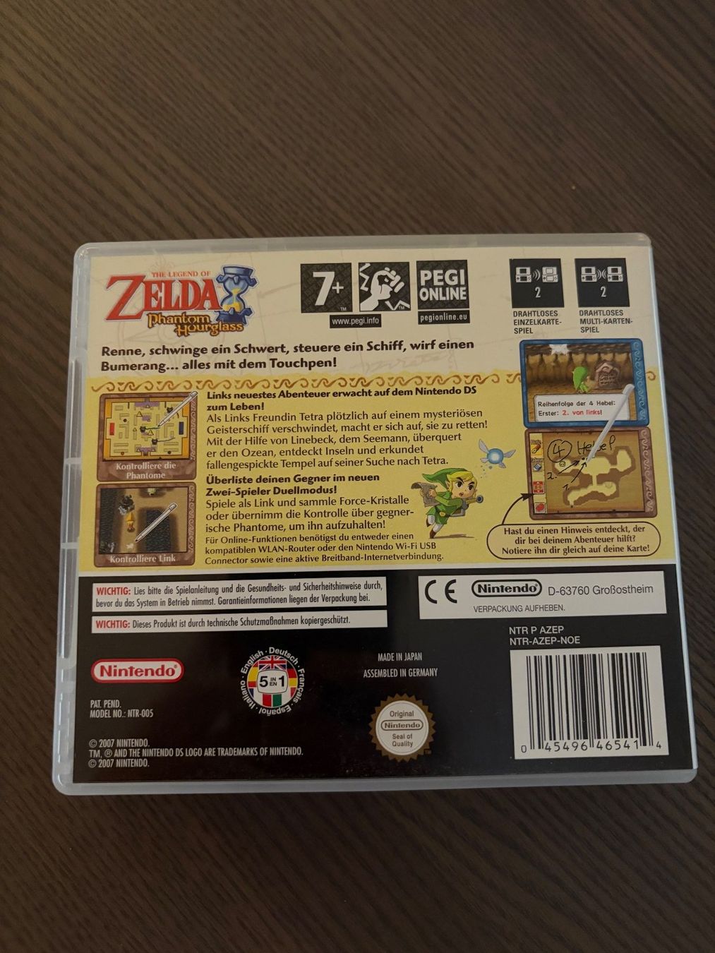 Nintendo Spiele: Nintendo DS Zelda Phantom Hourglass – Gebraucht aus Wald ZH von Apy 1