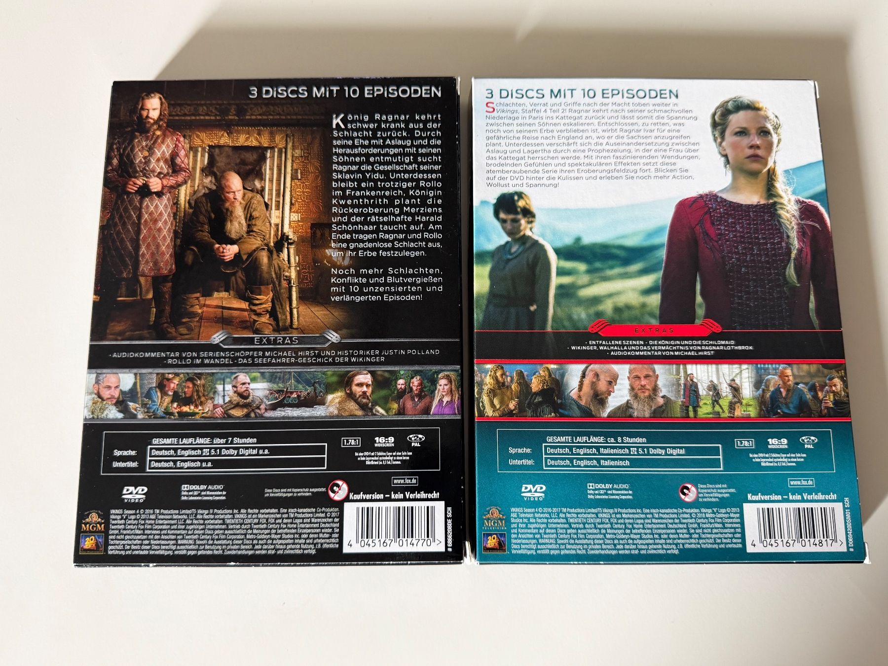 Tutti i DVDs: Vikings Staffel 4 Vol. 1&2 DVD Boxset – Usato da Altstätten SG venduto da sheamus 1