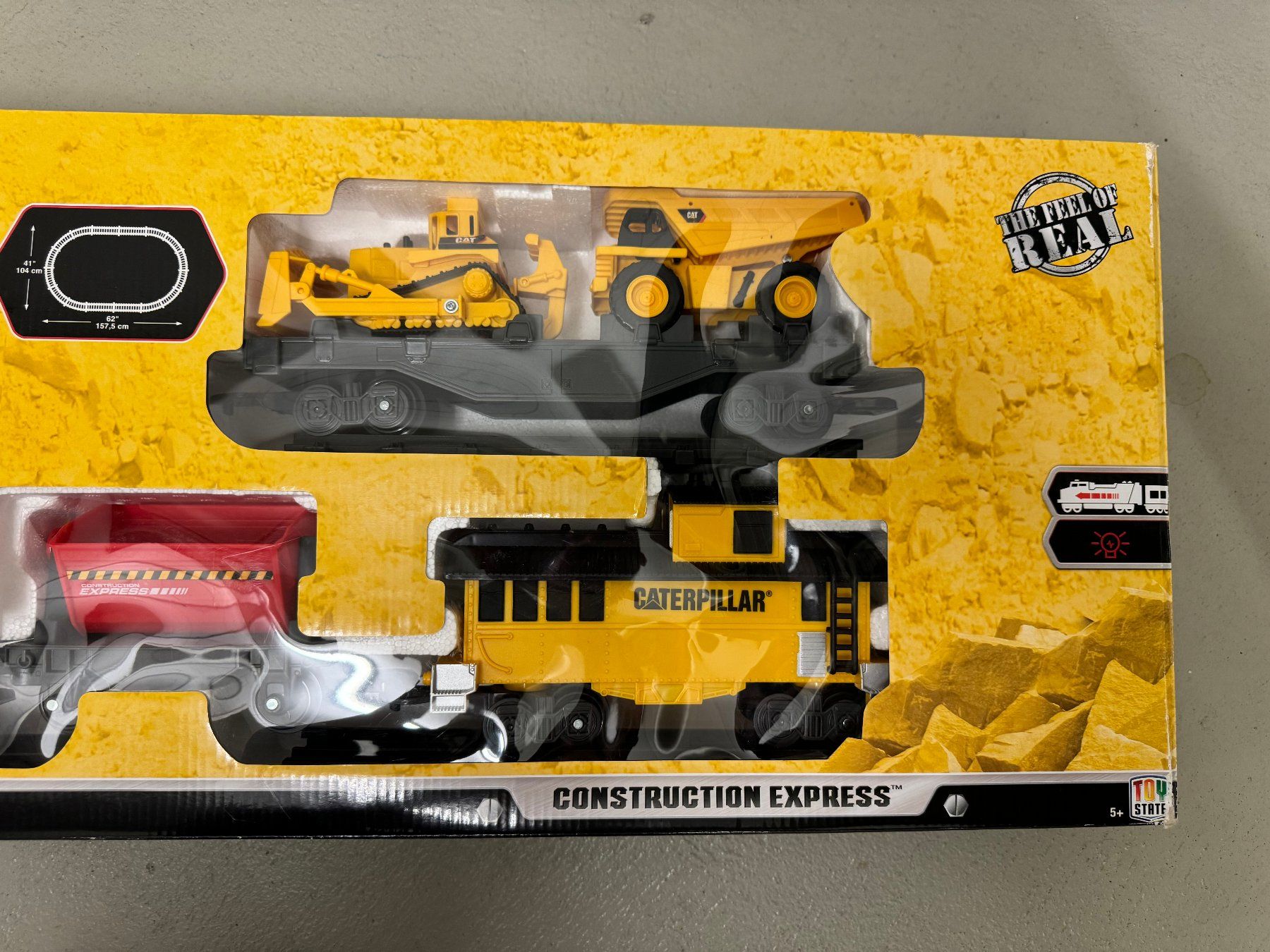 Spielzeuge: CAT - Caterpillar Construction Express Train Set – Neu und originalverpackt aus Urdorf von cybernoid72 2