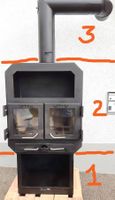 Holzofen Schwedenofen 11 kW Björndal 2 - zerlegt + verpackt