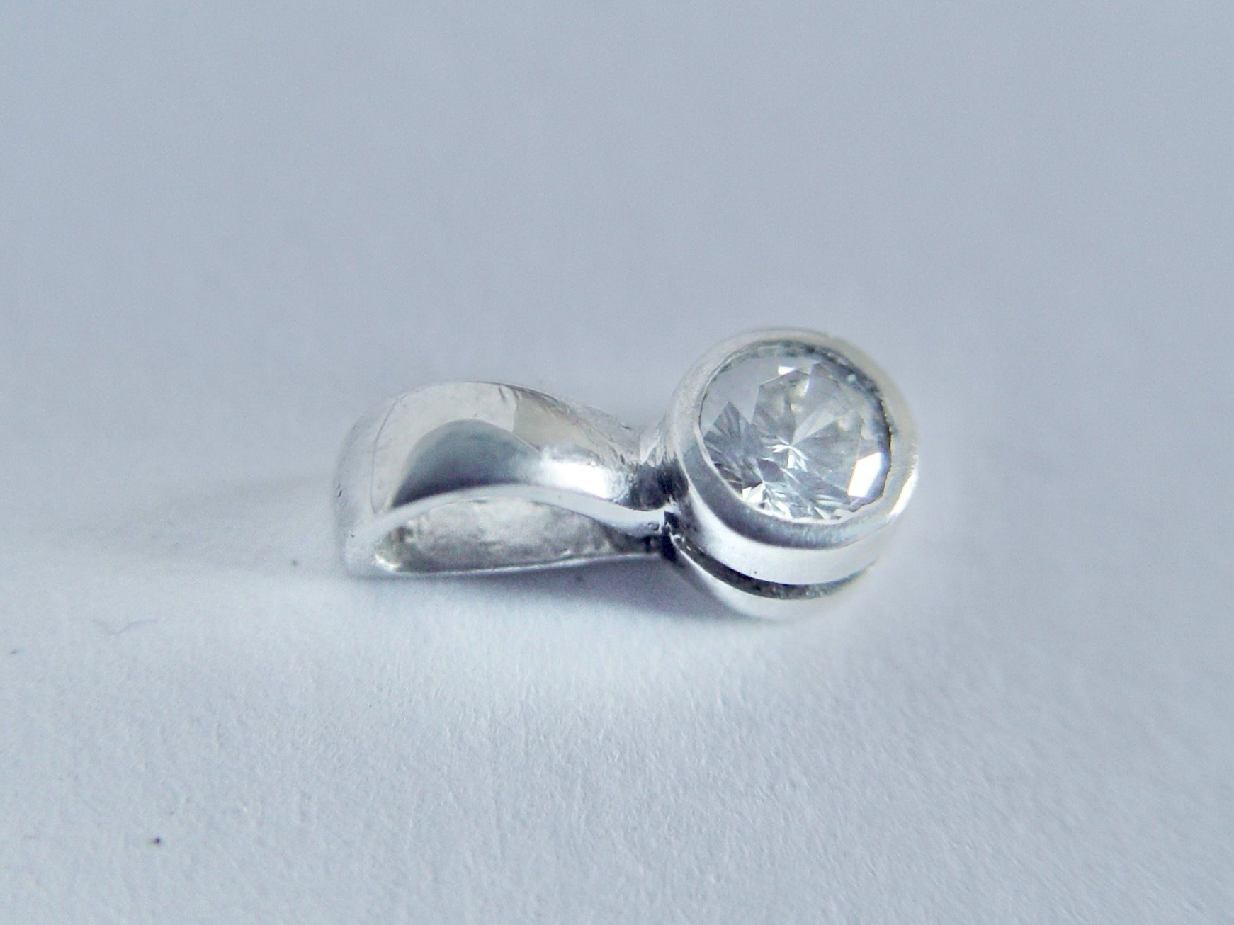 Anhänger: Anhänger Silber 925 mit Zirkonia – Gebraucht aus Henggart von gernli 2