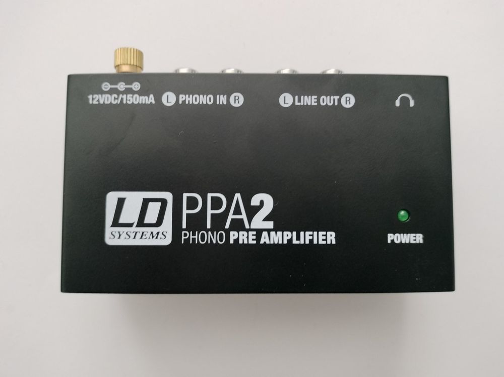 Preamplificatore Phono LD Systems PPA2 - Per Giradischi, Con Uscita Cuffie - Foto 2