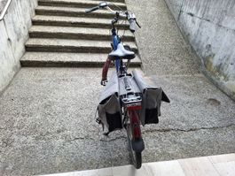 E-Bike Frey 36V Li-Ion Akku mit Packtaschen guter Zustand
