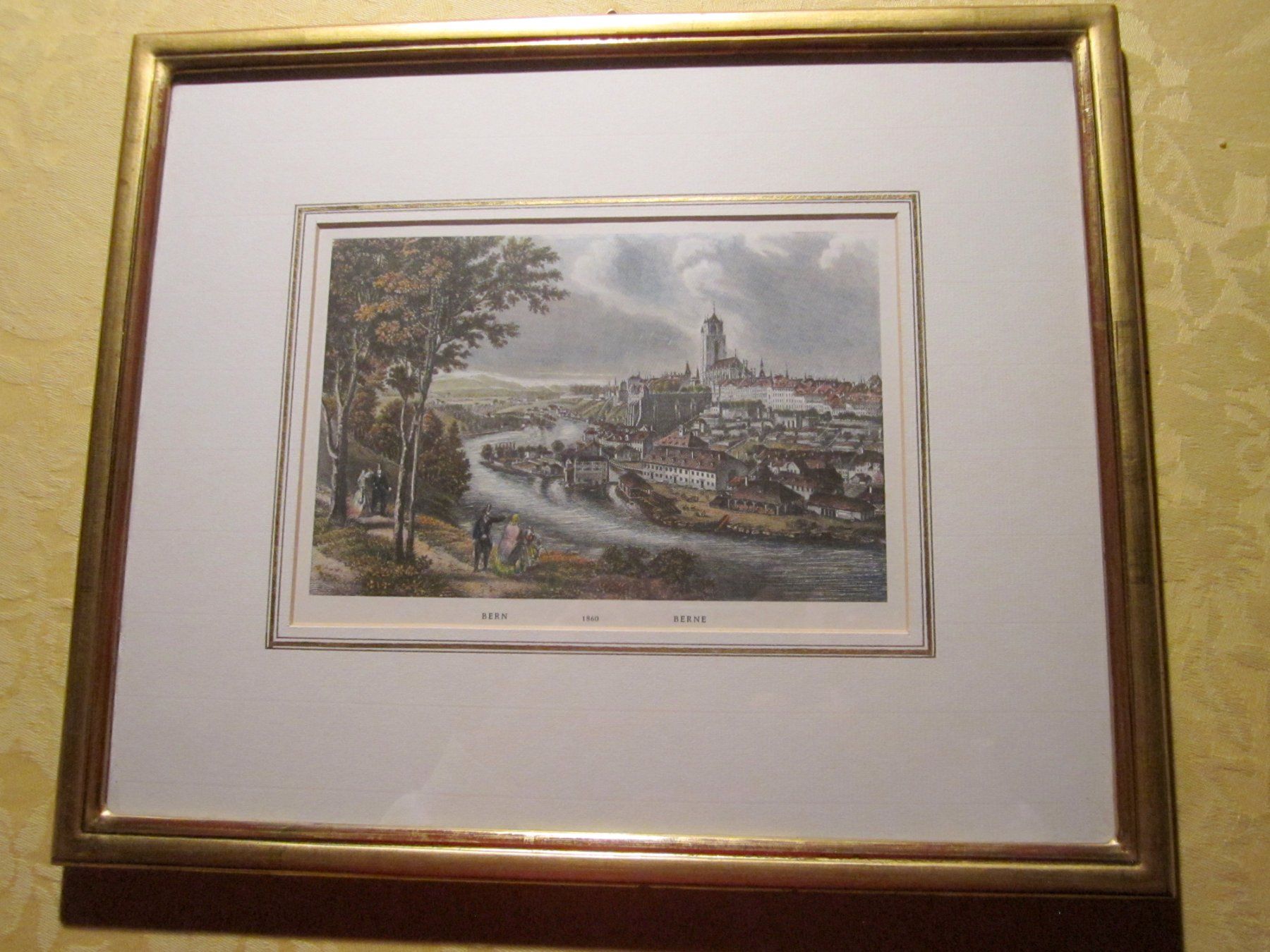 Incisioni: Bern Stich in Farbe1860 – Usato da Binningen venduto da fel_8mgn 1
