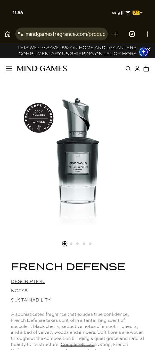 Profumi & Eau de Toilette: Mind Games - French Defense | NEU – Nuovo e nell'imballaggio originale da Altdorf UR venduto da Mattia0226 3