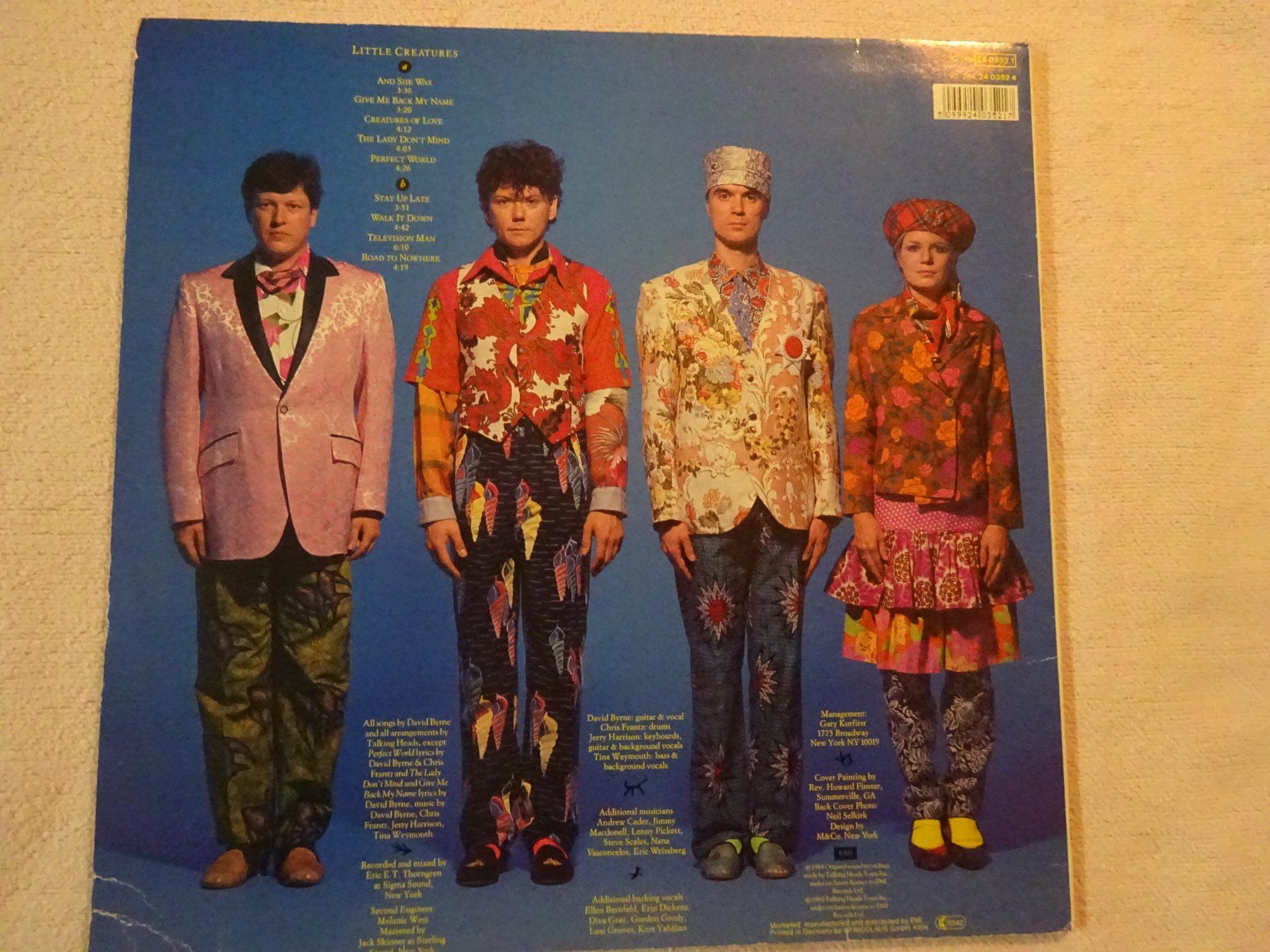 Dischi in vinile: TALKING HEADS ** LITTLE CREATURES ** EXCELLENT – Usato da Luzern venduto da xrayspex99 2