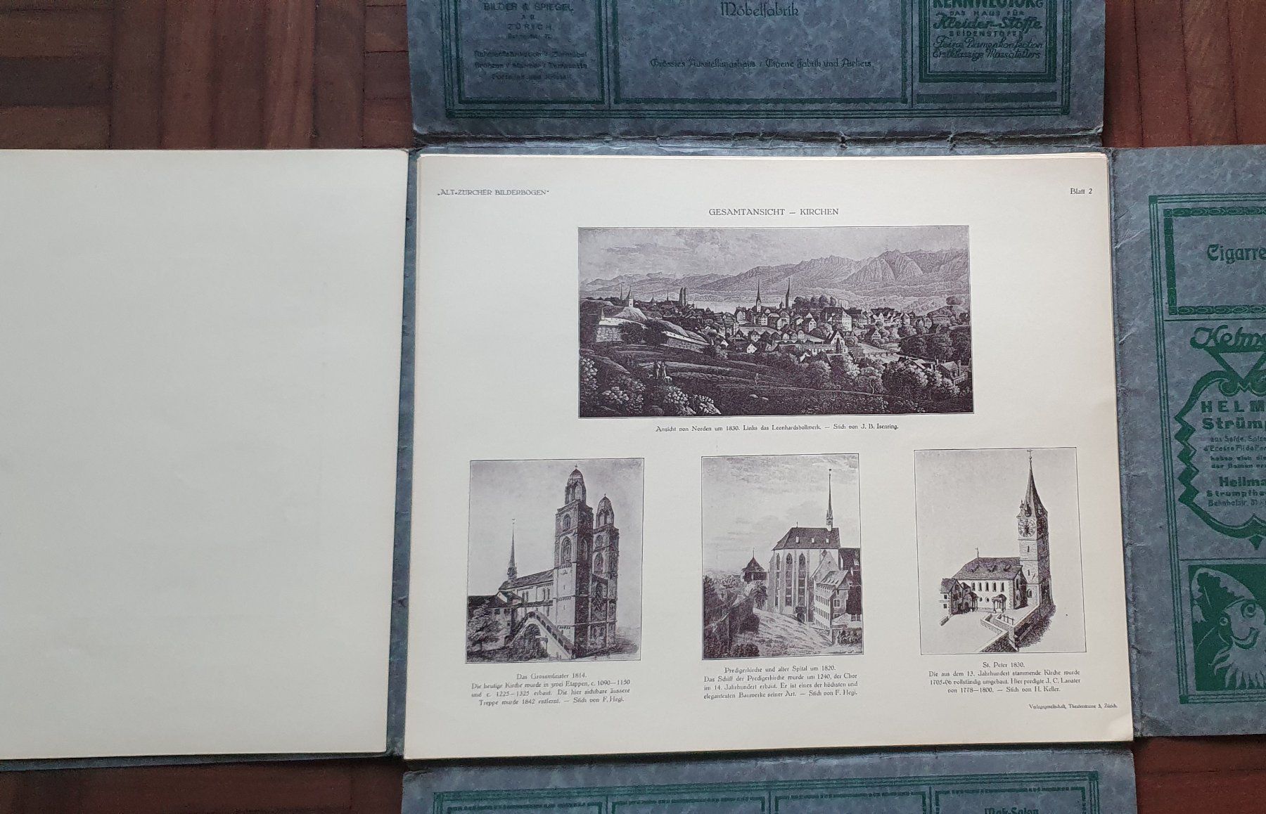 Zeitschriften & Magazine: Alt-Zürcher Bilderbogen 1926 – Gebraucht aus Kreuzlingen von Rschweiz1 3