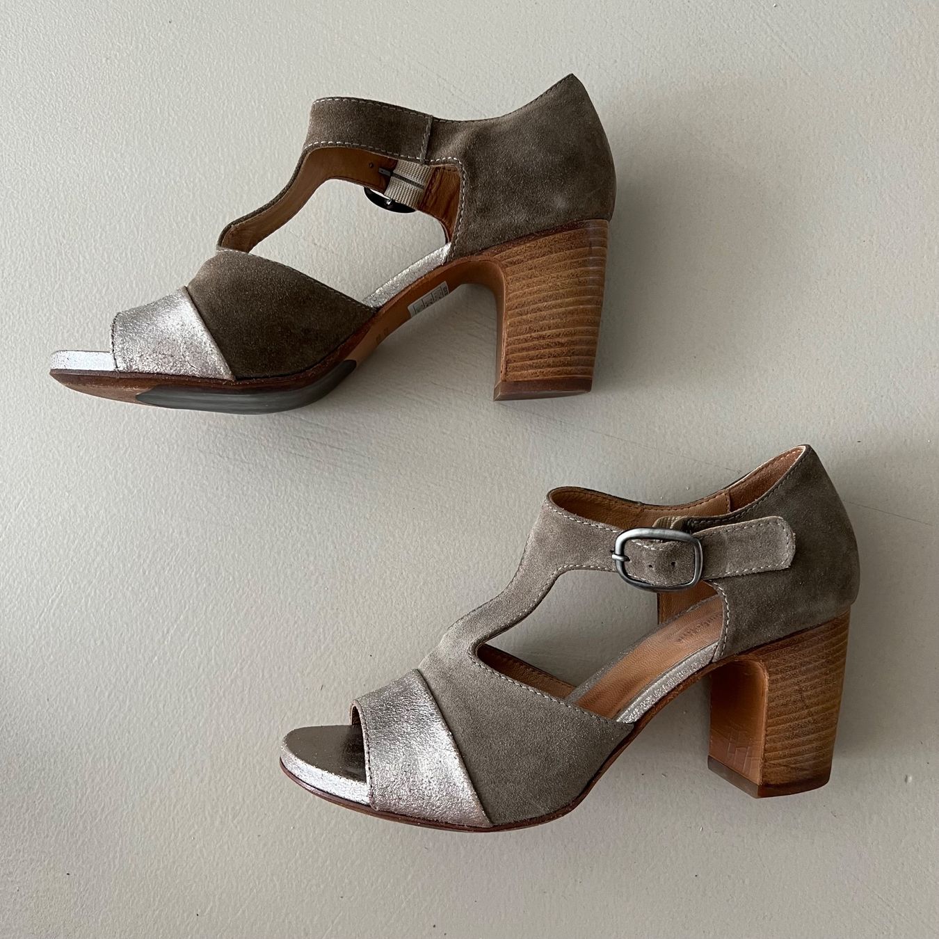 Damenschuhe: GIANLUCA TOMBOLINI Leder Sandalen – Gebraucht aus zürich von vintage12 1