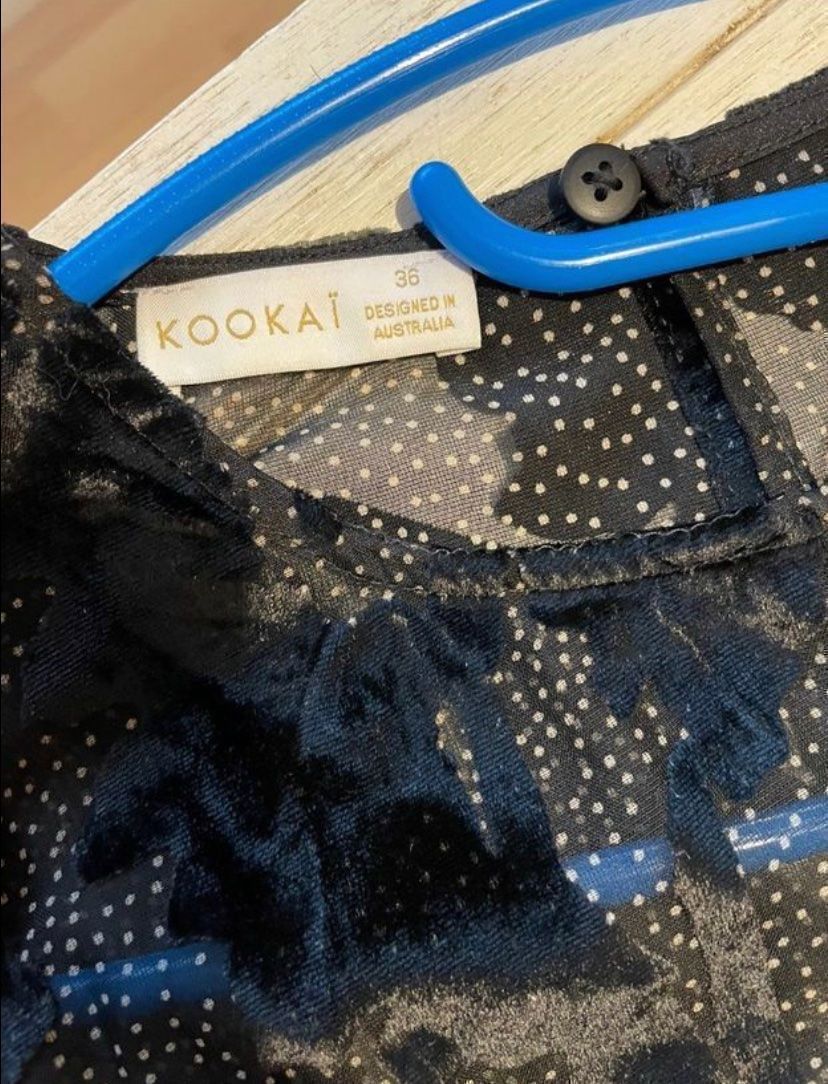 Kookai Vestiti: Robe kookai velours dévoré 36 – Usato da Küssnacht am Rigi venduto da FFKA 2