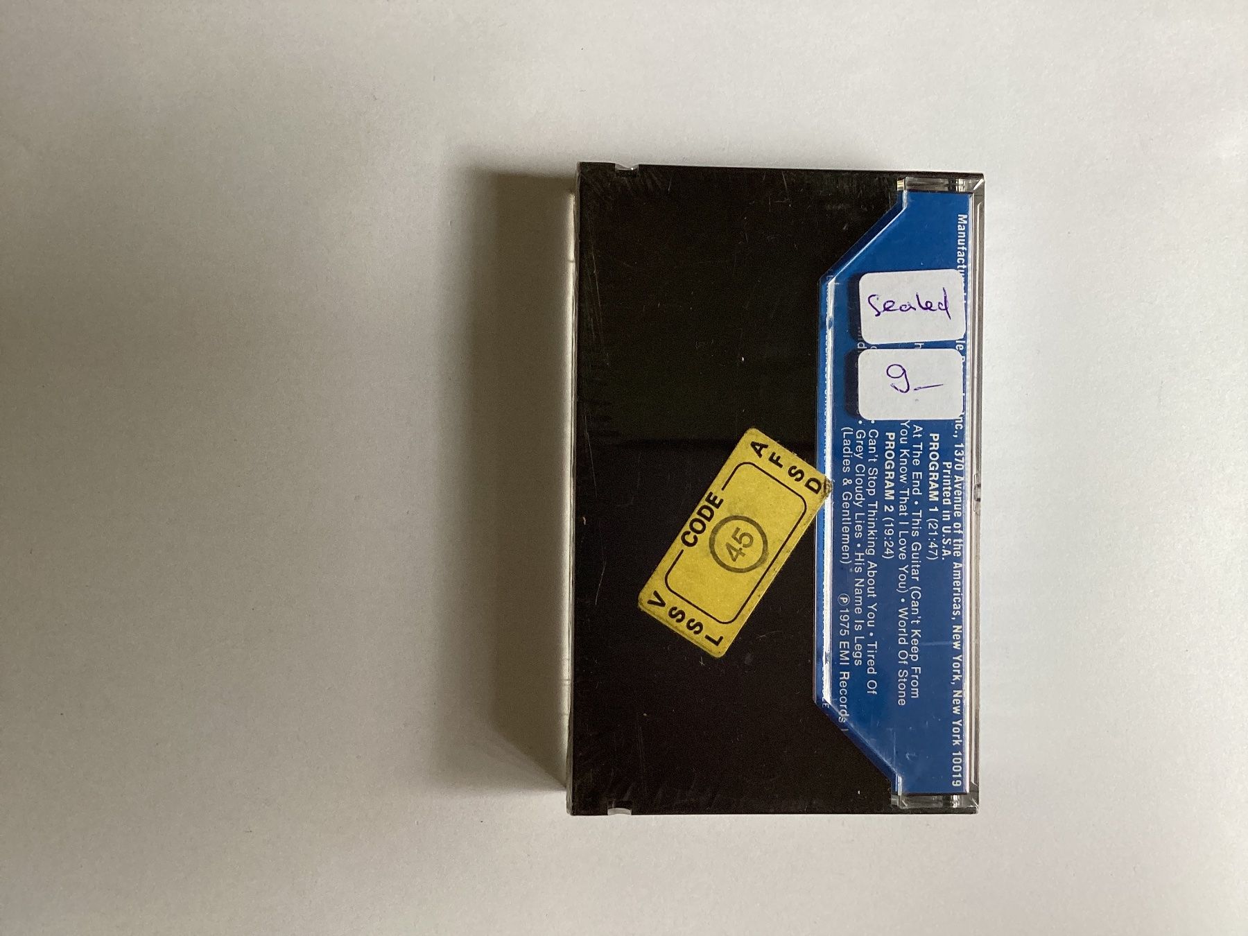 Musicassette: George Harrison MC - Extra Texture (Sealed) – Nuovo e nell'imballaggio originale da Gutenswil venduto da Hamzian 1
