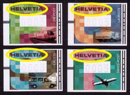 ATM 15-18.2_2. Auflage_Abart "VERQUETSCHTES HELVETIA" !! **
