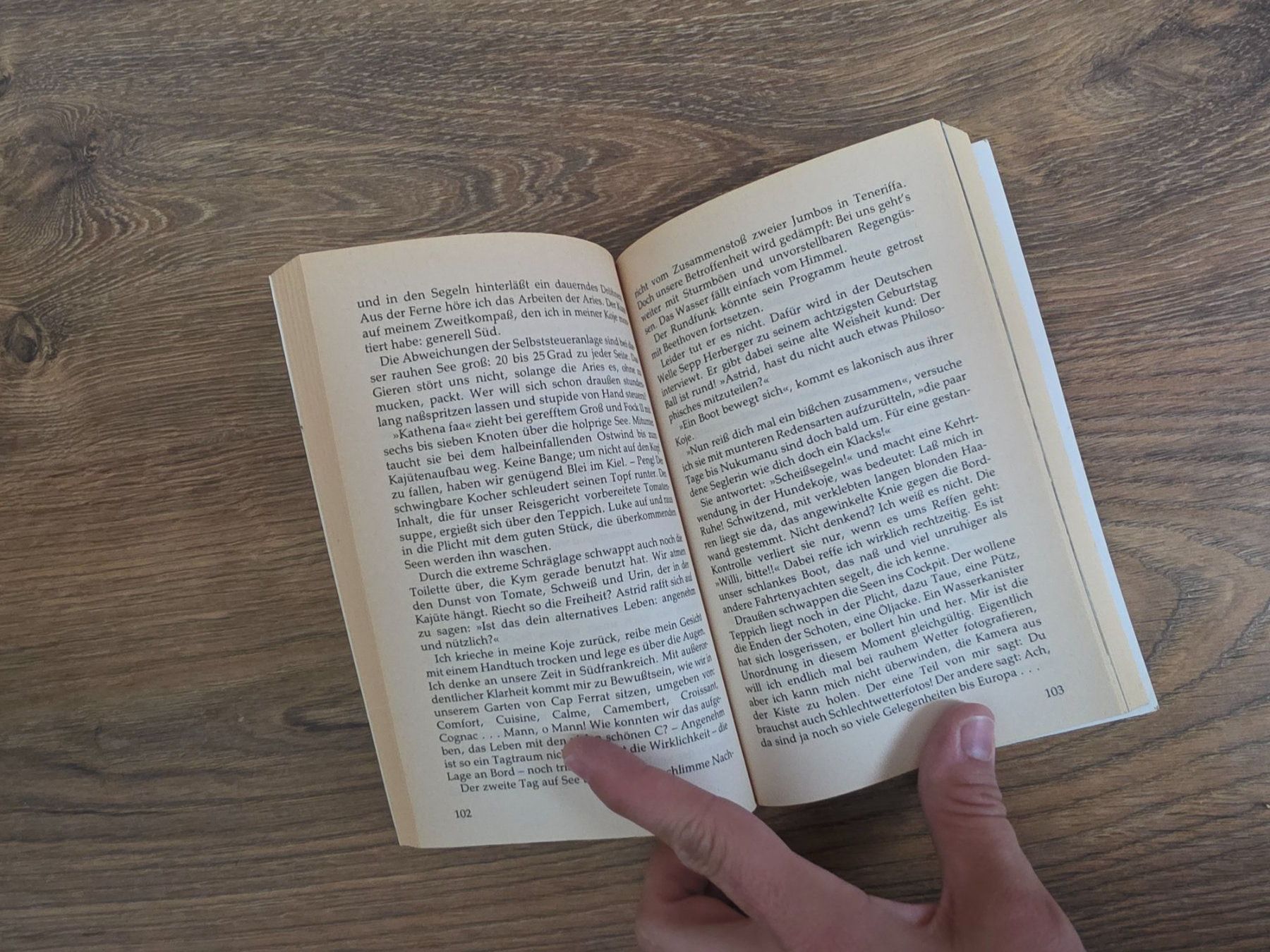 Bücher: Taschenbuch "Gegenwind im Paradies" von Wilfried Erdmann – Gebraucht aus Nebikon von Japostyle_2 3