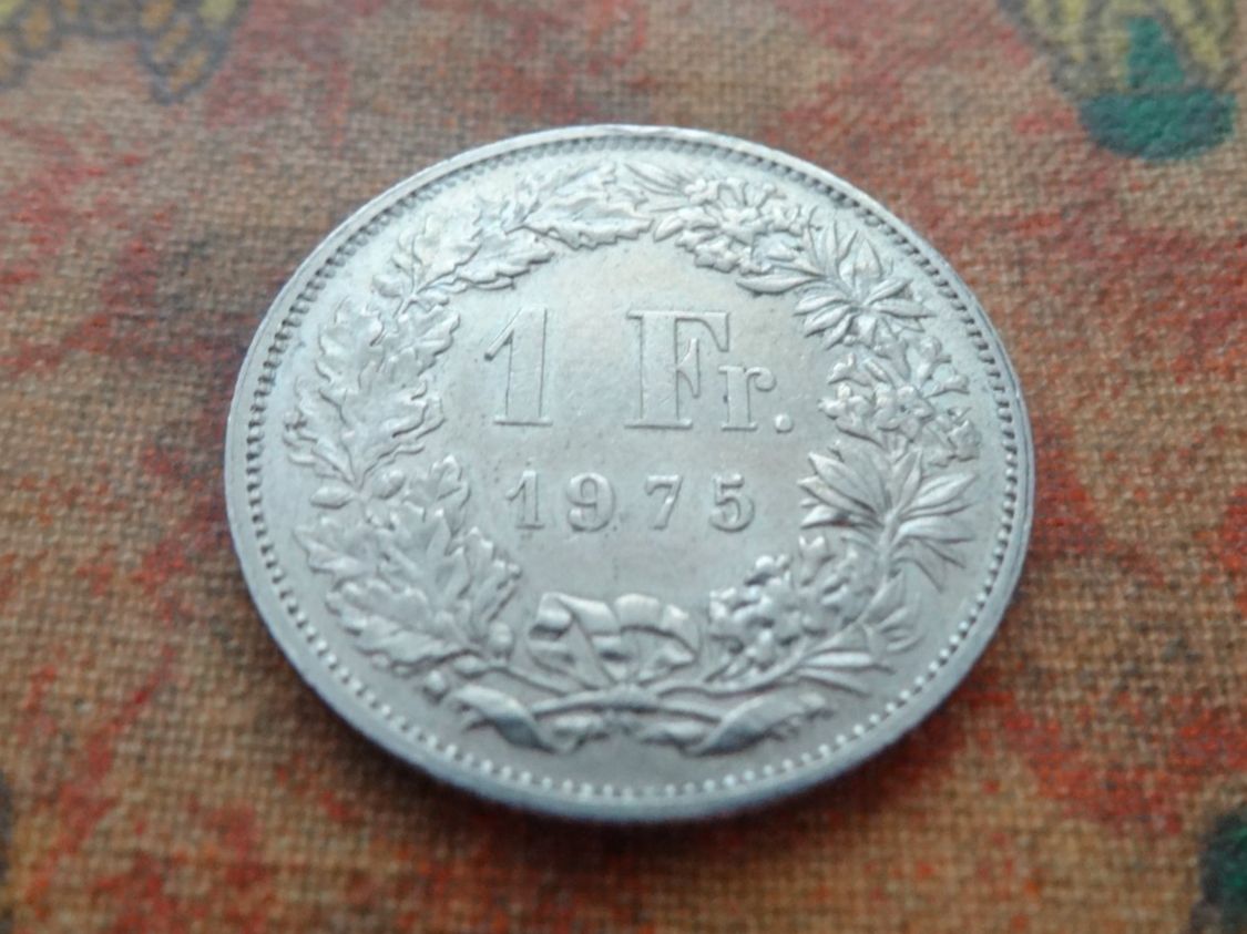 Tutti le monete: 1 Fr. 1975 – Usato da Romanel-sur-Lausanne venduto da Swift13