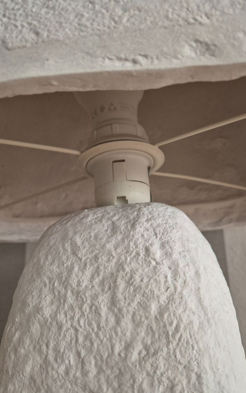 Lampen: Tischleuchte/Tischlampe aus Pappmaché – Neu (gemäss Beschreibung) aus Tagelswangen von GABGABFI 3