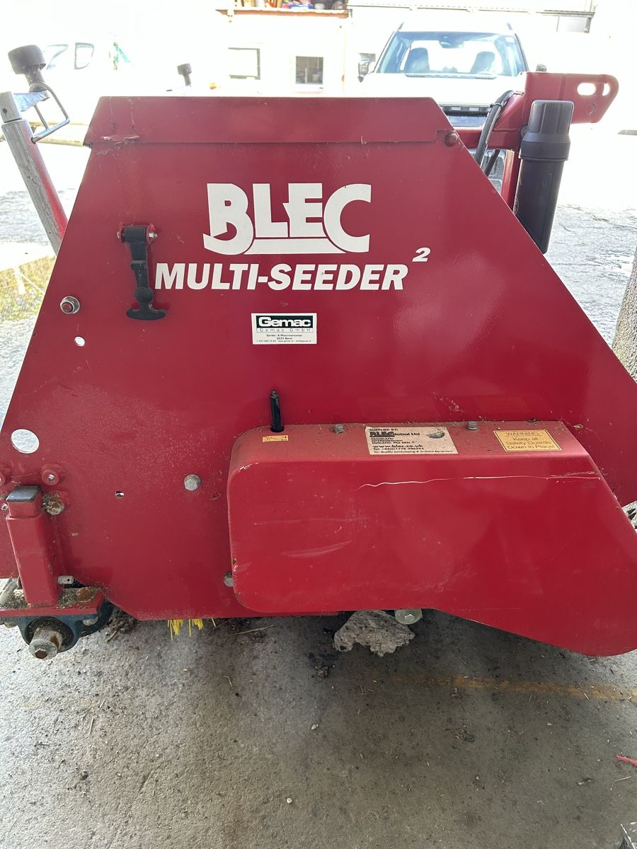 Alle Maschinen: Blec Multi-Seeder 2 Typ BMS 1400 Rasensaehmaschine – Gebraucht aus Scuol von cruezerag
