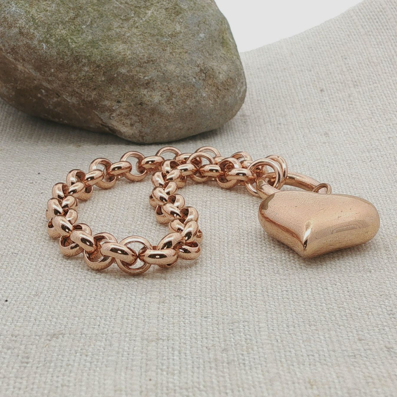 Olga Ribler Bracciali & Braccialetti: Silberarmband by Olga Ribler mit Herz – Nuovo (secondo la descrizione) da Luzern venduto da Schmuckoutlet 3