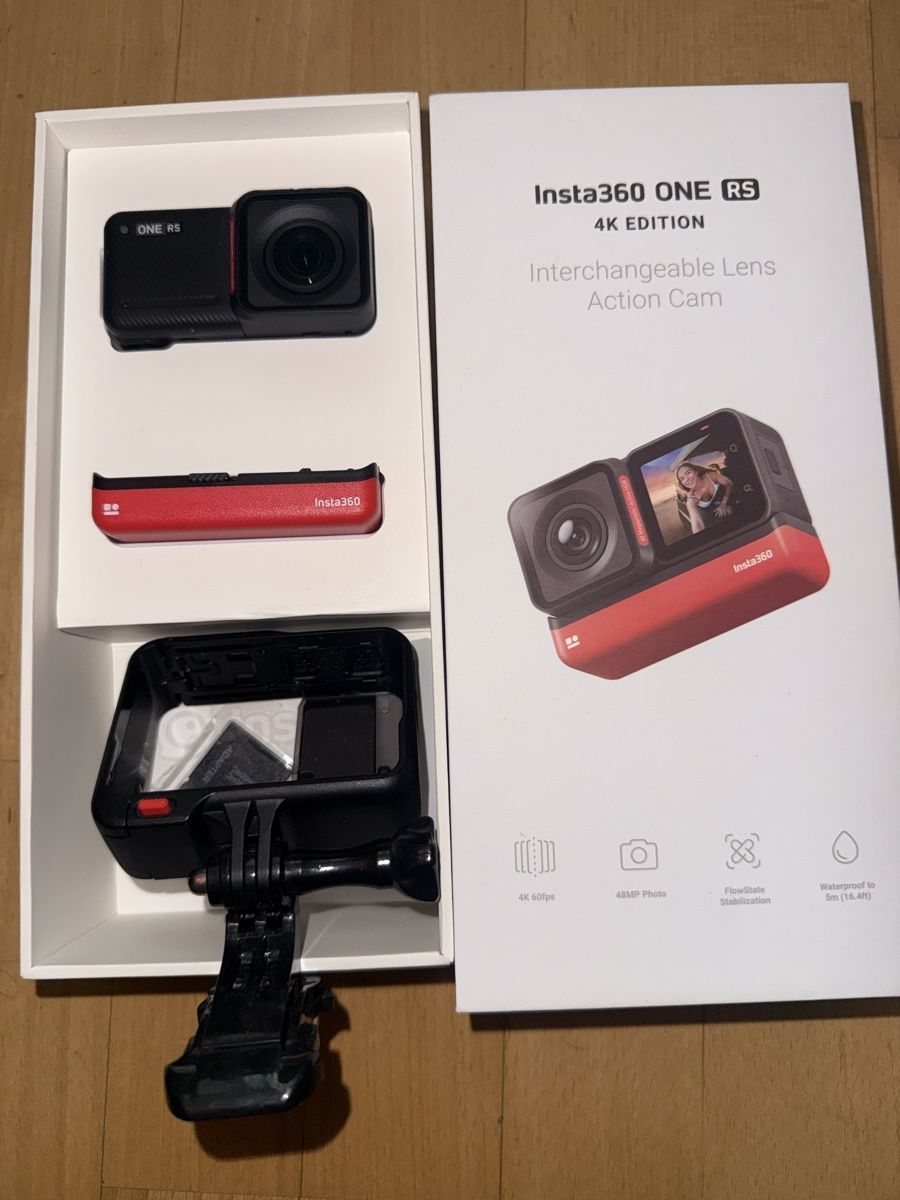 Insta360 Videocamere: Insta360 ONE RS 4K Edition Action Cam - Excellent Condition! – Usato da Untersiggenthal venduto da FranzAquino 3
