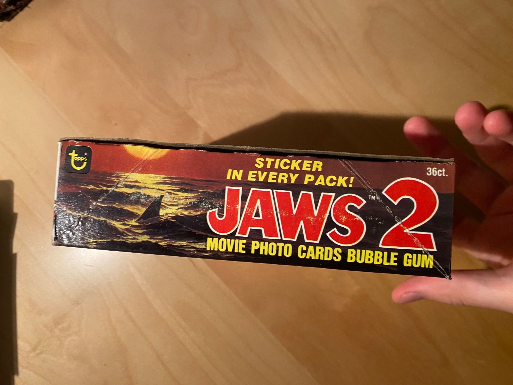 Topps Sammelbilder & Trading cards: Topps 1983: Jaws 2 Display / Box mit 36 Packs – Gebraucht aus Unterlunkhofen von PaniNicola 1